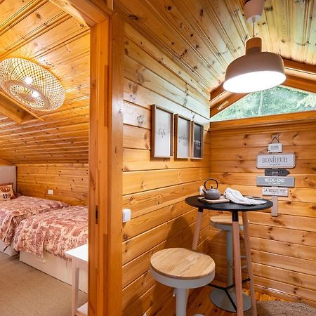 Espléndida cabaña de madera frente al río Ter Camprodon Exterior foto