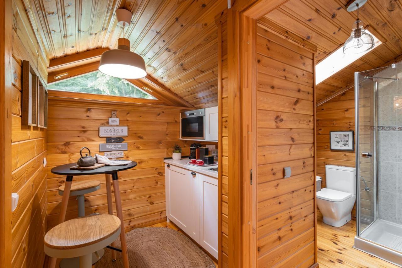 Espléndida cabaña de madera frente al río Ter Camprodon Exterior foto